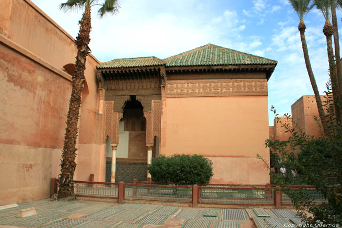 Tombeaux Saadiens Marrakech / Maroc 