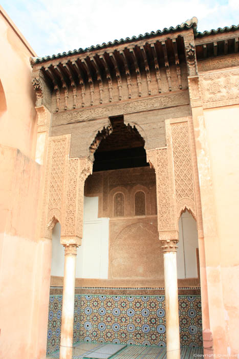 Tombeaux Saadiens Marrakech / Maroc 