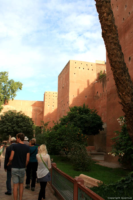 Tombeaux Saadiens Marrakech / Maroc 