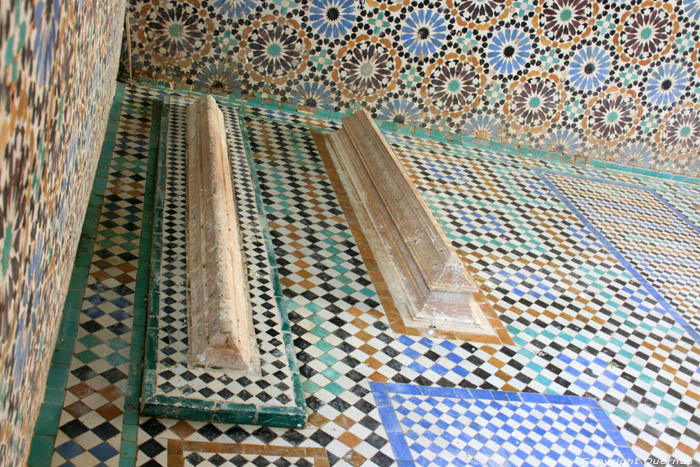 Tombeaux Saadiens Marrakech / Maroc 