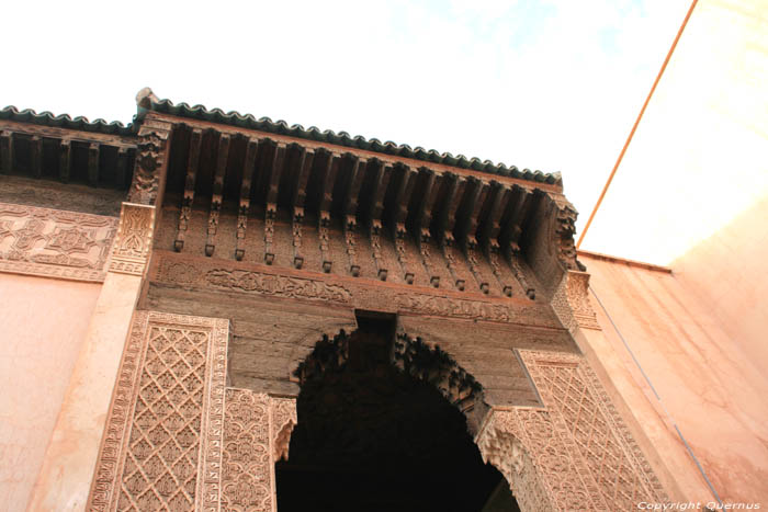 Tombeaux Saadiens Marrakech / Maroc 