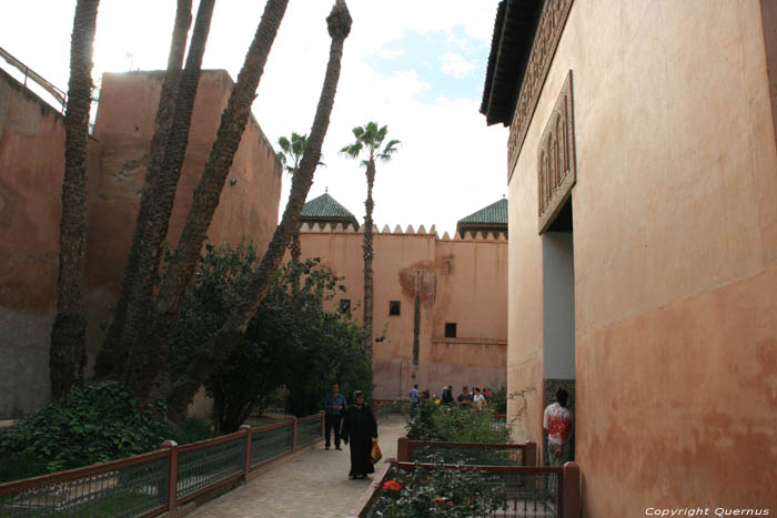 Stadmuur Marrakech / Marokko 