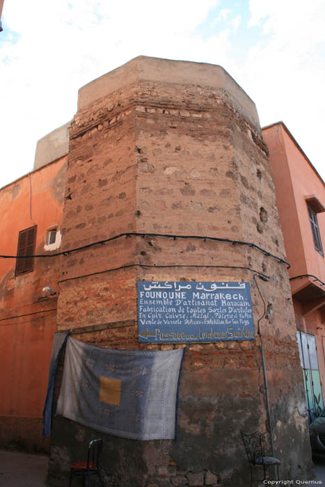 Oude toren Marrakech / Marokko 