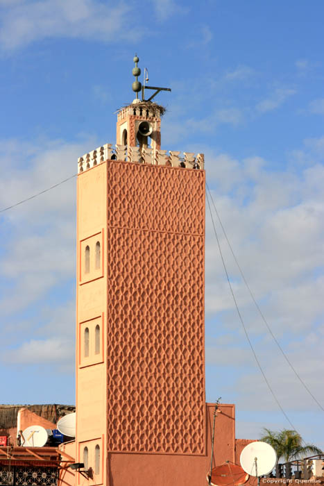 Sidi Hmed El Kamel Mosque Marrakech / Morocco 