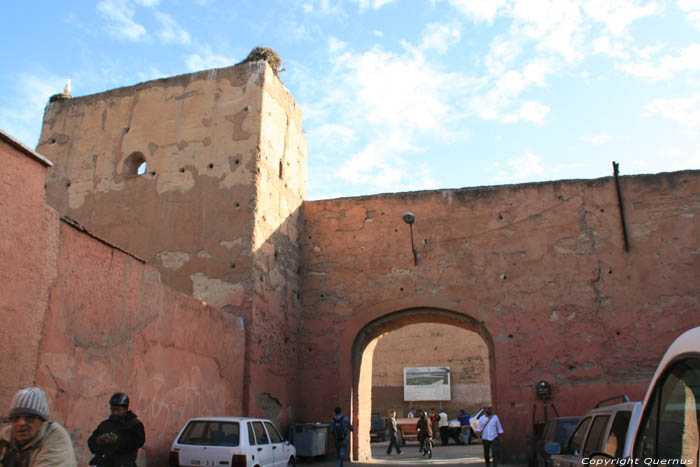 Gate (Bab) Berrima Marrakech / Morocco 
