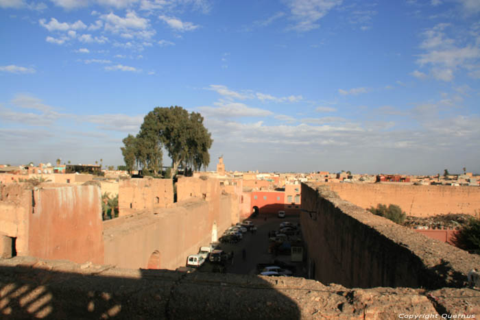Vue depuis Tot Marrakech / Maroc 