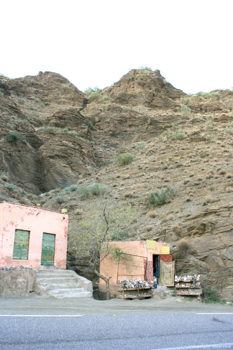 Vue sur Village Taddart Izdar / Maroc 