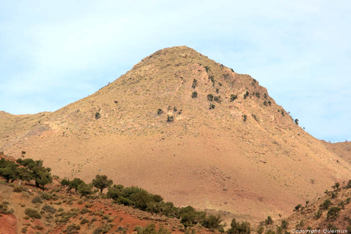 Landschap Tizi 'N Tichka / Marokko 