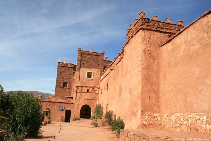 Kasbah in Telouet Telouet in Ouarzazate / Morocco 