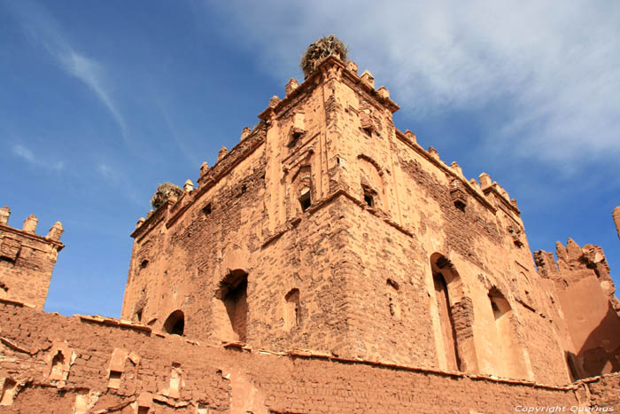 Kasbah in Telouet Telouet in Ouarzazate / Morocco 