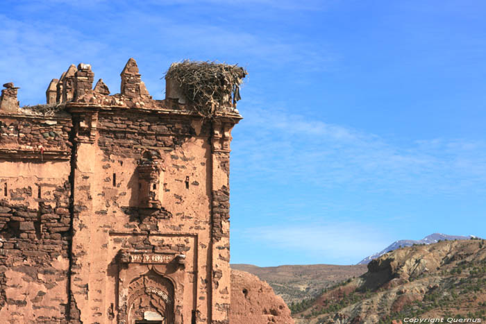 Kasbah in Telouet Telouet in Ouarzazate / Morocco 