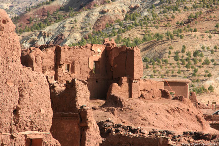 Kasbah in Telouet Telouet in Ouarzazate / Morocco 