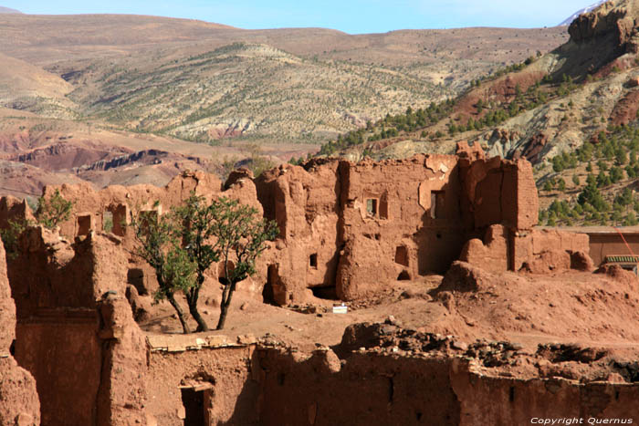 Kasbah in Telouet Telouet in Ouarzazate / Morocco 