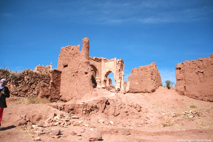 Kasbah in Telouet Telouet in Ouarzazate / Morocco 