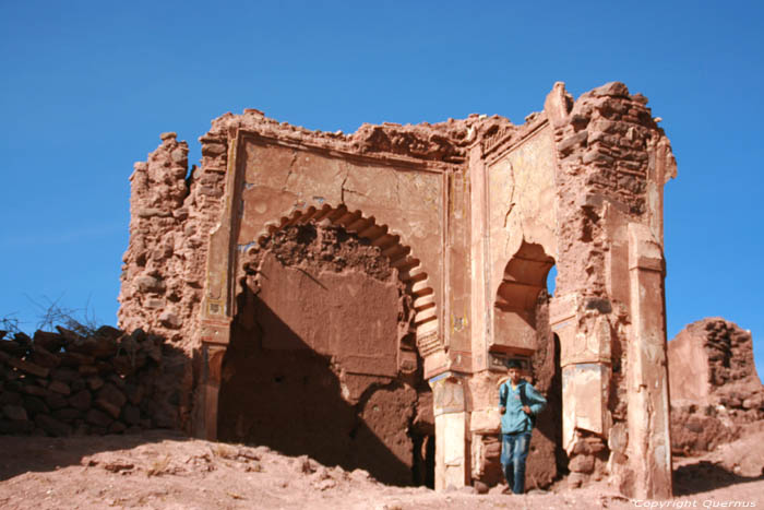 Kasbah in Telouet Telouet in Ouarzazate / Morocco 