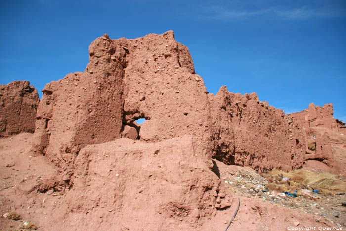 Kasbah in Telouet Telouet in Ouarzazate / Morocco 