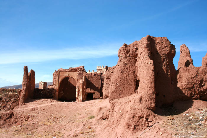 Kasbah in Telouet Telouet in Ouarzazate / Morocco 