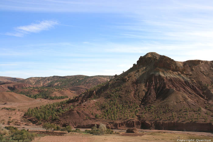 Atlas Landschap Telouet / Marokko 