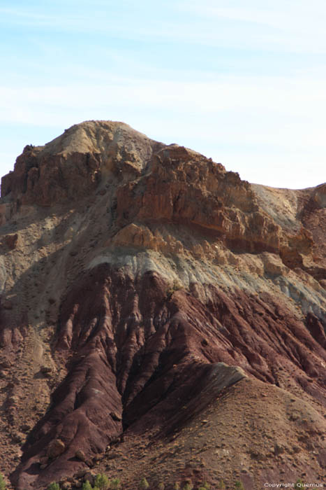 Landscape in Atlas Telouet in Ouarzazate / Morocco 