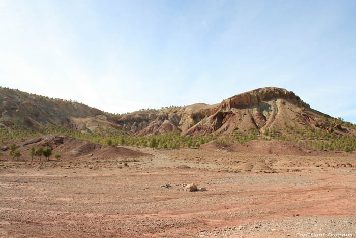 Atlas Landscape Telouet in Ouarzazate / Morocco 