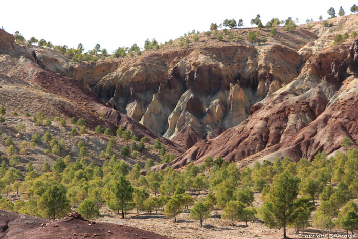 Paysage des Atlas Telouet / Maroc 