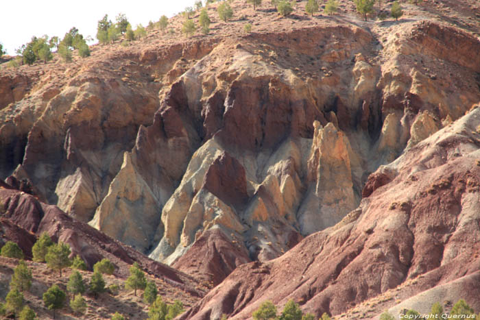 Paysage des Atlas Telouet / Maroc 