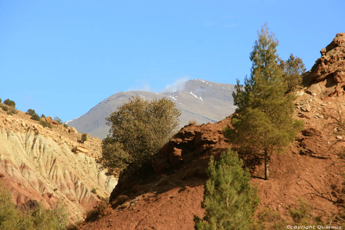 Mountain Telouet in Ouarzazate / Morocco 