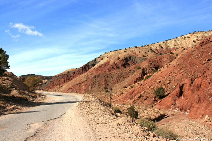 Roand in High Atlas Telouet in Ouarzazate / Morocco 