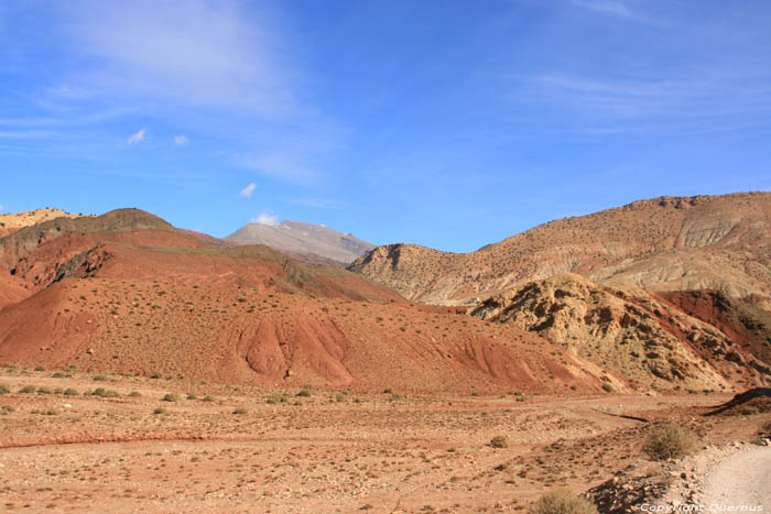 Vue de Montagnes Telouet / Maroc 