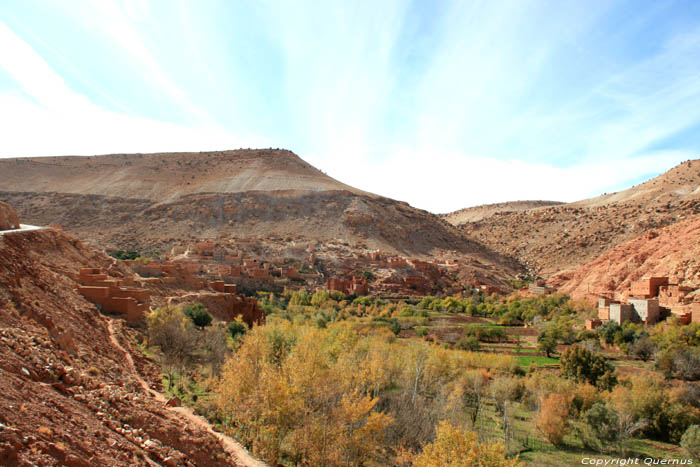 View on Tourassine Douar Anguelz Ounila / Morocco 