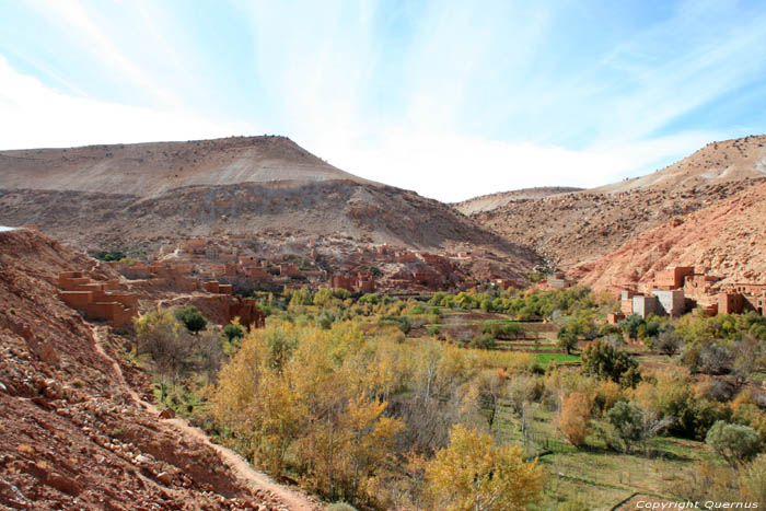 View on Tourassine Douar Anguelz Ounila / Morocco 