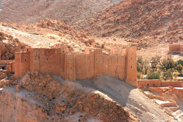Kasbah aan Westkant Tajegujite / Marokko 