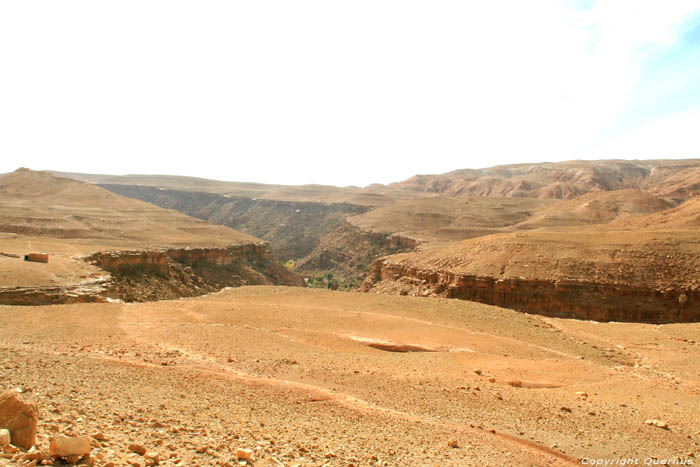 Vue sur Valle Tajegujite / Maroc 