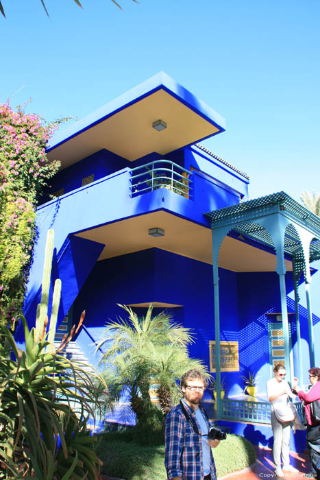 Majorelle Tuin Marrakech / Marokko 