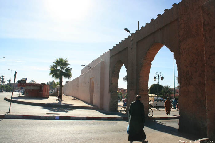 Doukkale Gate (Bab) Marrakech / Morocco 