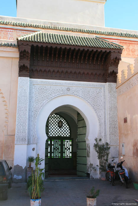 Bab Doukkala Mosque Marrakech / Morocco 