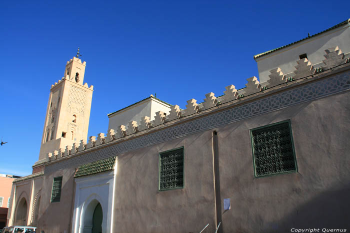 Mosque Bab Doukkala Marrakech / Maroc 