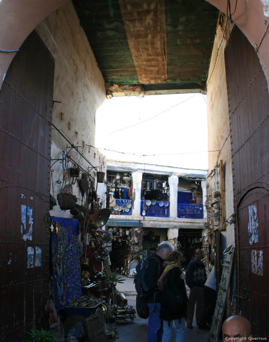 Tot winkeltjes omgebouwde Riad Marrakech / Marokko 