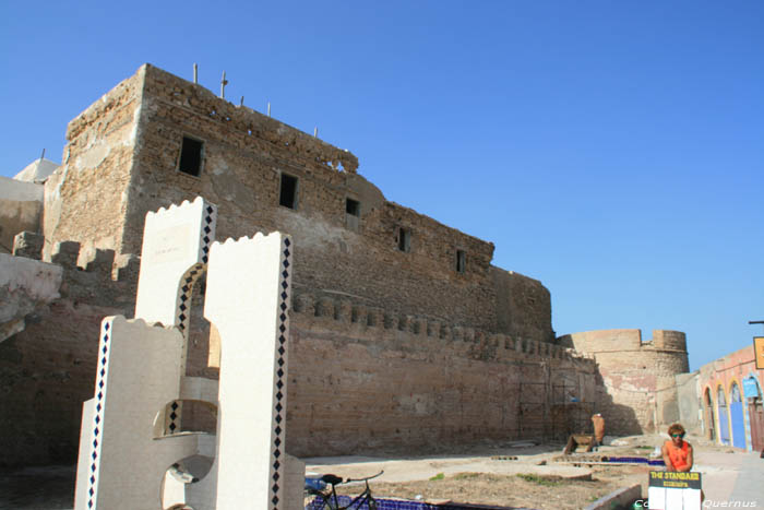 Stadsomwalling Noordoosten Essaouira / Marokko 