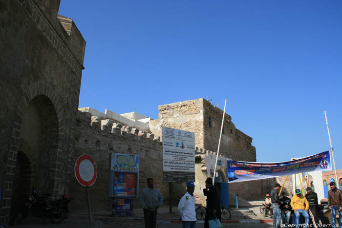 Stadsomwalling Noordoosten Essaouira / Marokko 