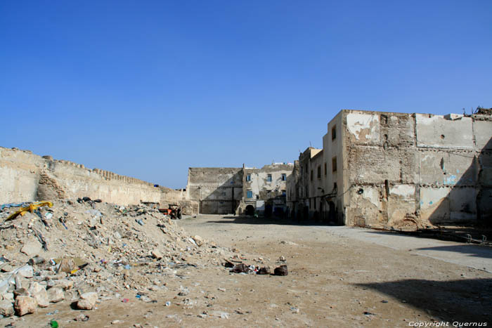 Stadsomwalling Noorden Essaouira / Marokko 