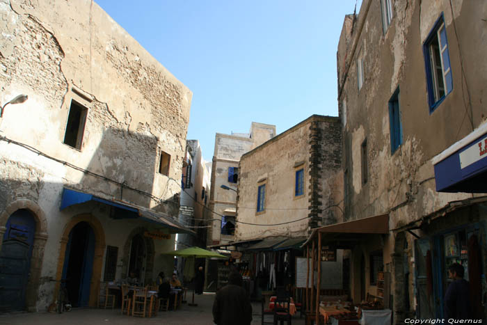 Small Square Rue Boutouil Essaouira / Morocco 