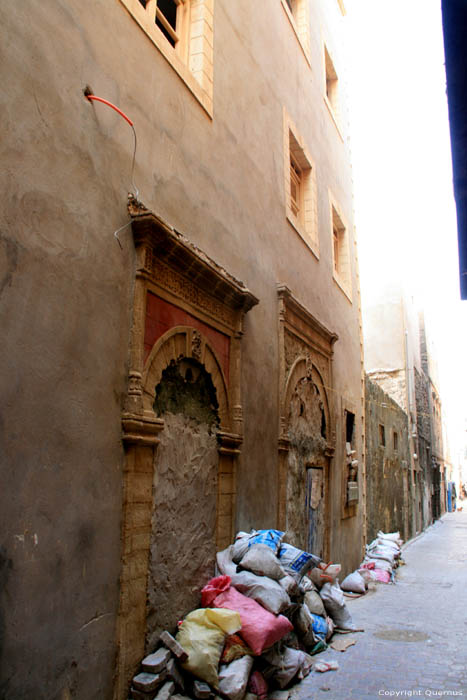 Huis met Dichtgemetste deuren Essaouira / Marokko 