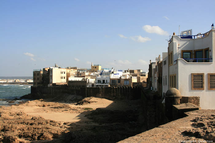 Dfense de Ville Nord-Ouest Essaouira / Maroc 
