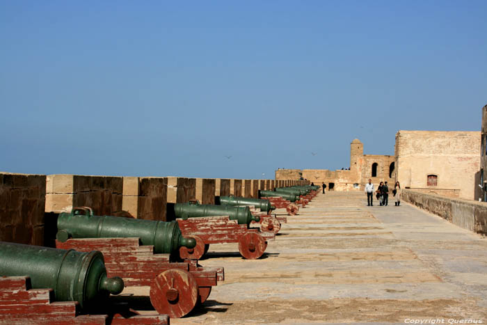 West City Walls and 16th Century Portugese Cannons Essaouira / Morocco 