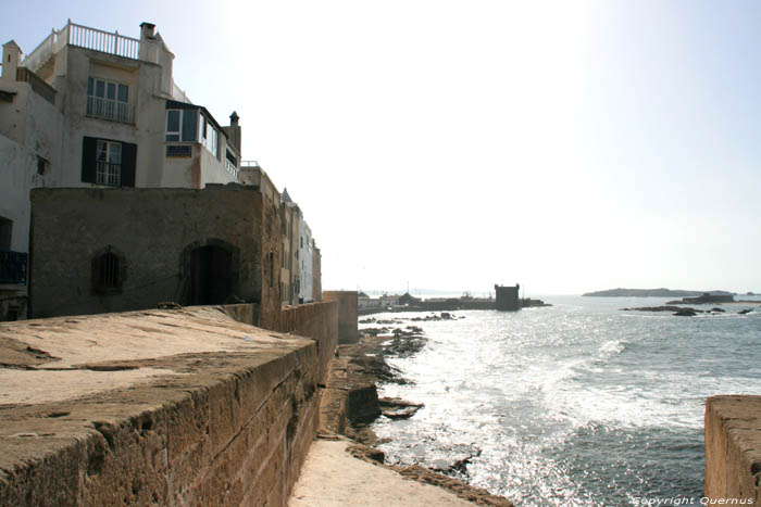 Westerstadsmuur Essaouira / Marokko 