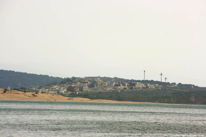 Zicht op Duinen en strand Essaouira / Marokko 