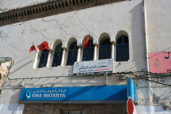 Gebouw - Overdekt Basketbalstadium- RMA Watanya Essaouira / Marokko 