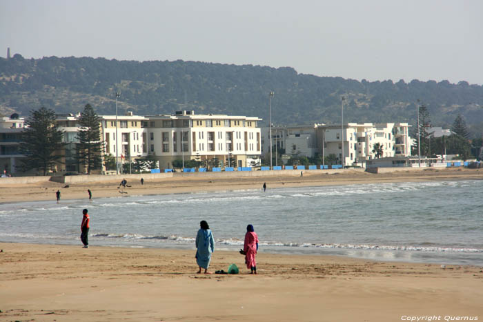 Strand en Atlantische Oceaan Essaouira / Marokko 