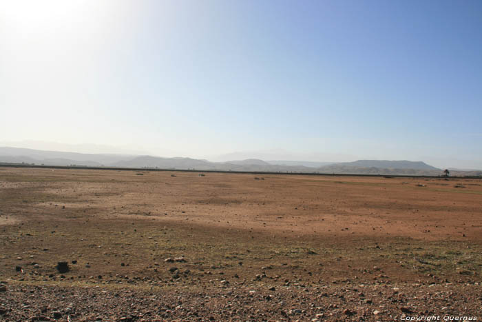 Vue sur Atlas Sidi Rahal / Maroc 